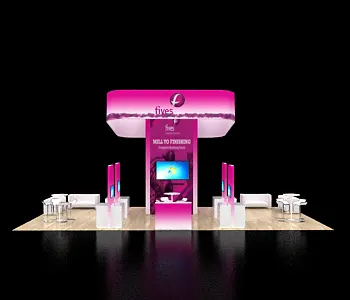 20x40 trade show booth rentals