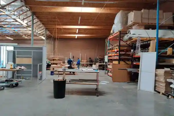 Booth production facility